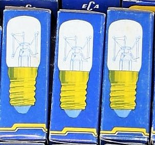 Lámpara antigua señalización ECA mignonet. Mod 160/10
