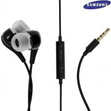 Auricular con micro Samsung negro. MOD. EHS64AVFBE