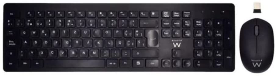 Kit teclado + ratón inalámbrico multimedia Ewent Mod. EW3256