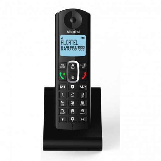 Teléfono inalámbrico Alcatel F685 DECT Negro. Mod. F685