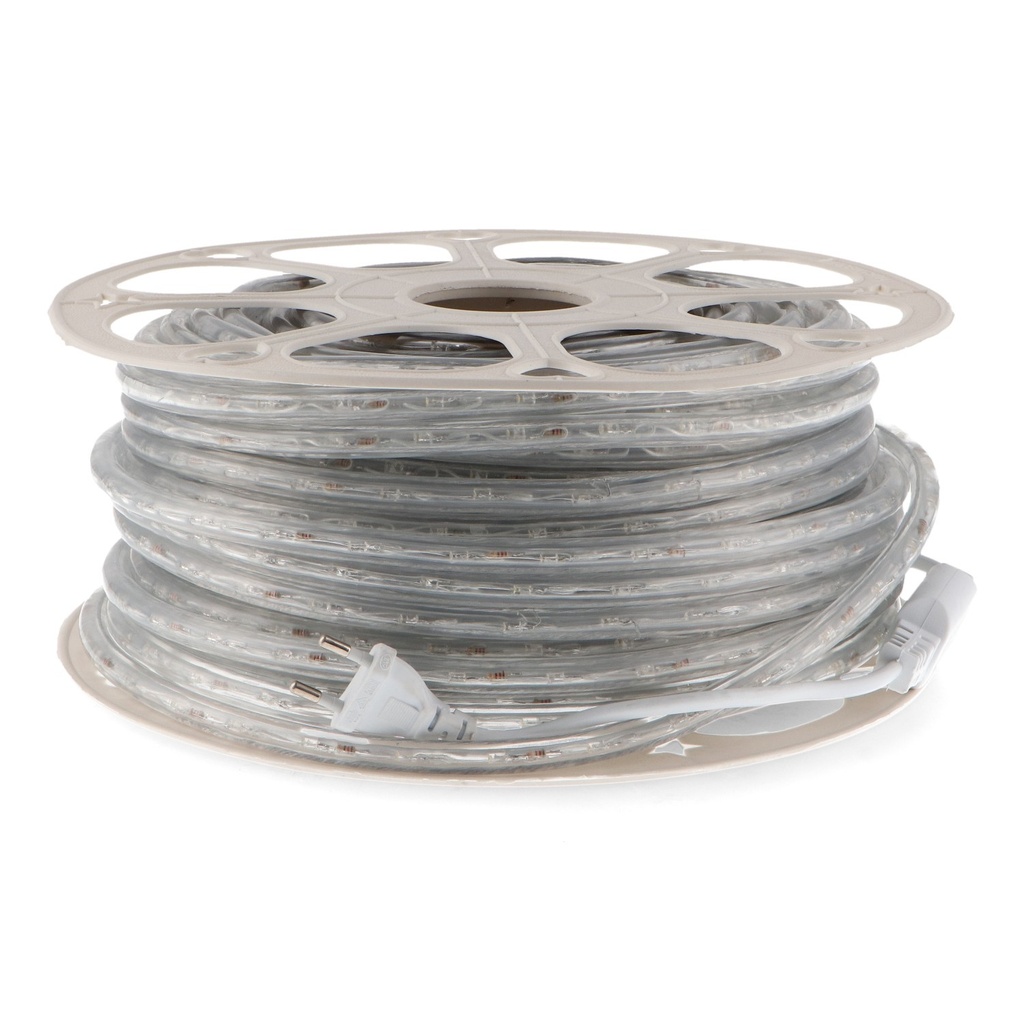 [LM2692] Manguera de Led Redonda 220V 7W/m Ip65 - 50 Metros 4000K. Mod. LM2692