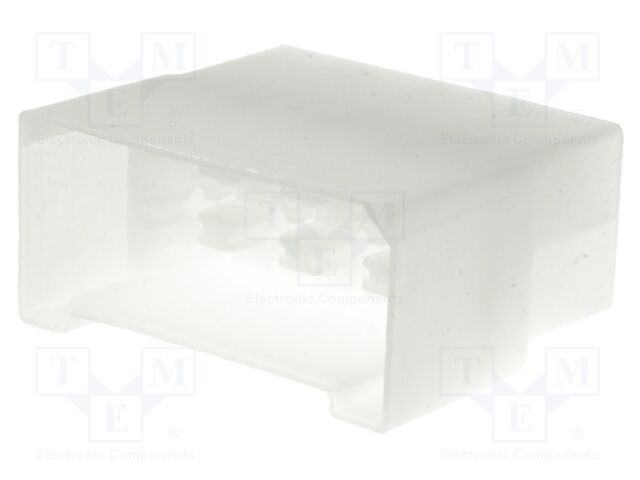 Carcasa para terminal macho de 8 vías de faston 6.3 mm. Mod. 200.080W