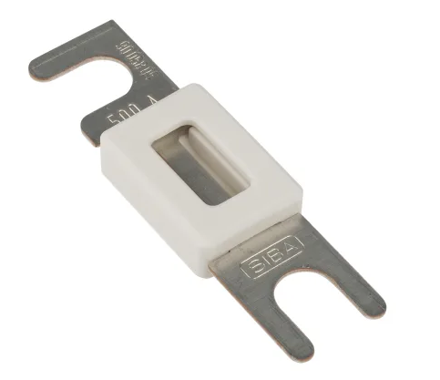 Fusible coche 60mm 500A 80V SIBA. Mod. 9005805.500