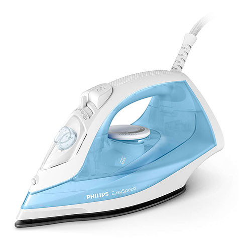Plancha de vapor EasySpeed 2000W azul PHILIPS. Mod. GC1740/20