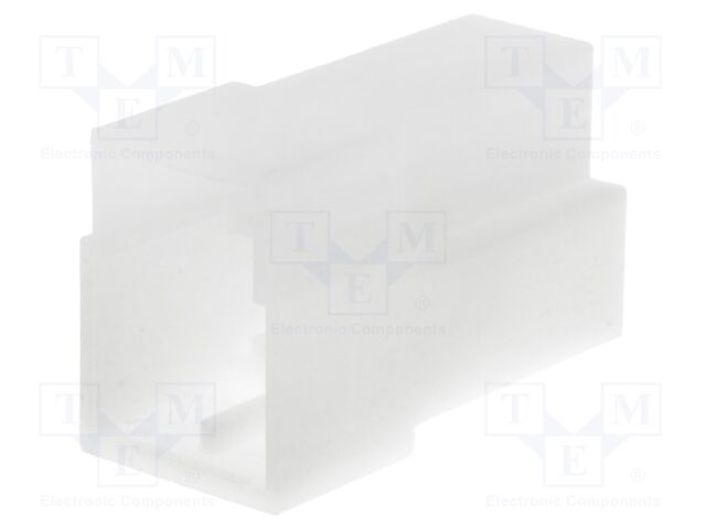 [180940TME] Carcasa para terminal macho de 3 vías de faston 6.3 mm. Mod. 180940