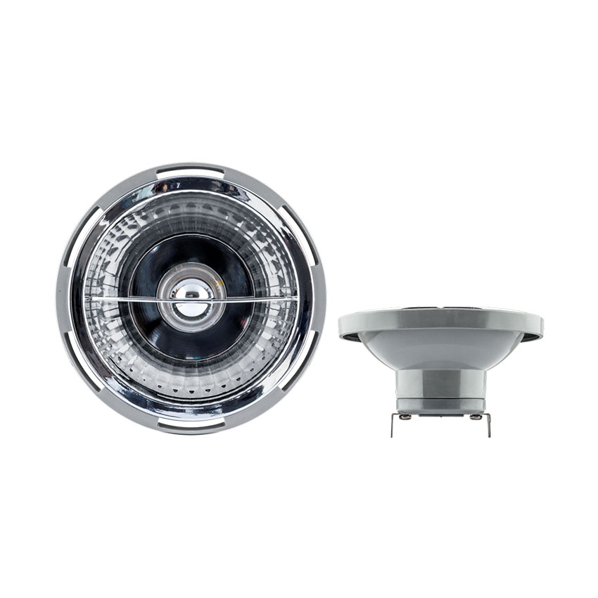 Lámpara LED AR111 14W G53 12V 2800K 24º. Mod. 145324WW