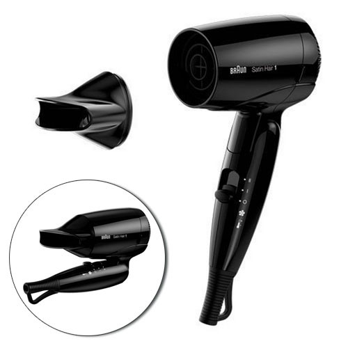 [HD130DSC] Secador de pelo viaje 1200W Braun. Mod. HD130