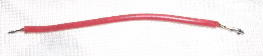 Hilo de línea libre de halógeno 1mm2 rojo flexible 2938. Mod. LH1RJ