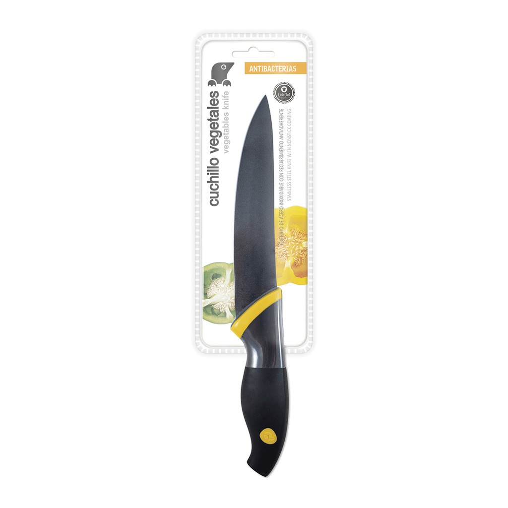 Cuchillo Vegetales Amarillo Mod HOKN012Y