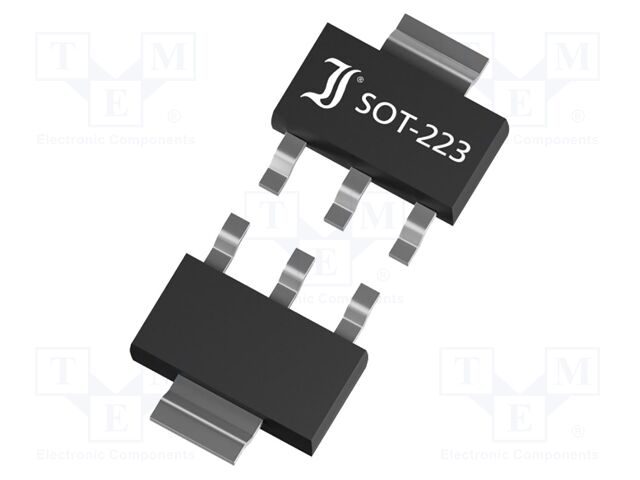 Transistor PNP bipolar 100V 1A 1,6W SOT223. Mod. BCP53-16