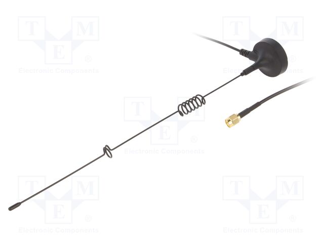 [GSMANT024] Antena GSM 5dBi imán 50Ω 824-960MHz 1710-2700MHz 3 metros. Mod. GSM-ANT024