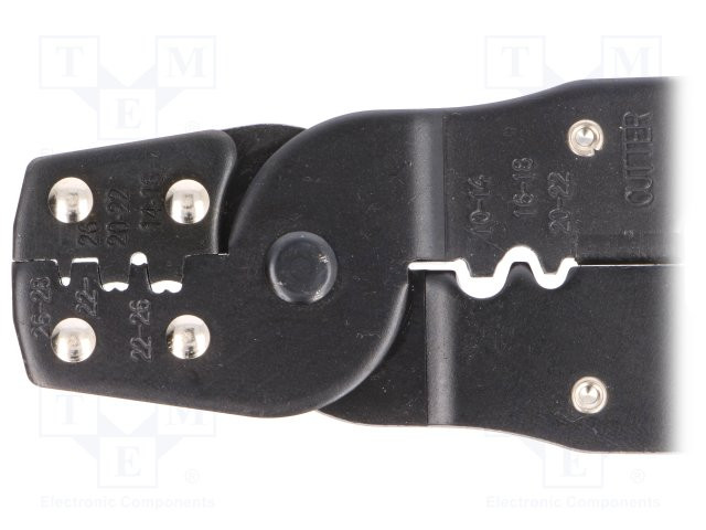 [HT202BTME] Herramienta para crimpar conectores sin aislar. Mod. HT-202B