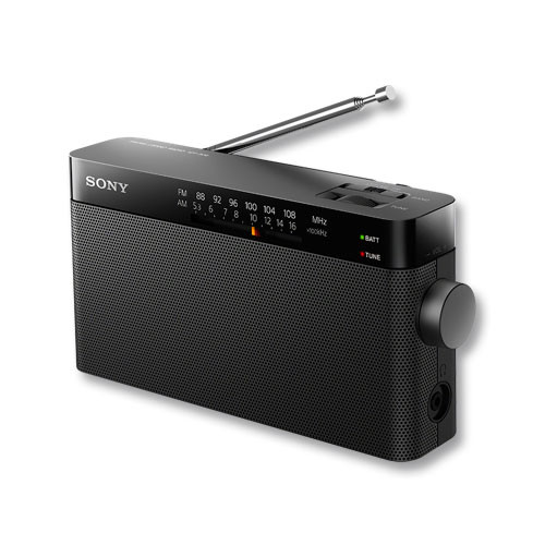 Radio portátil con altavoz Sony. Mod. ICF306