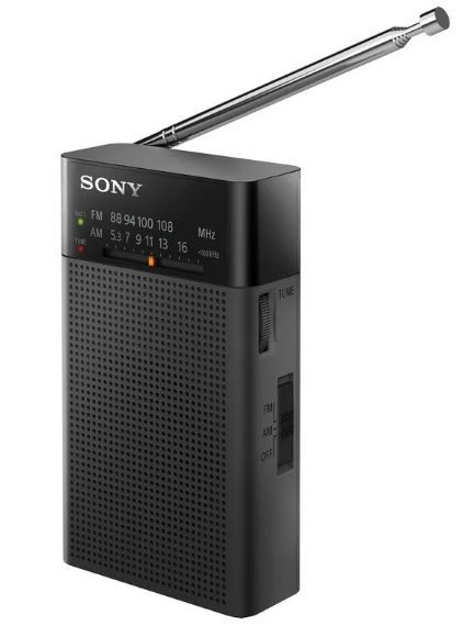 Radio Analógica Portátil AM/FM Sony. Mod. ICF-P27