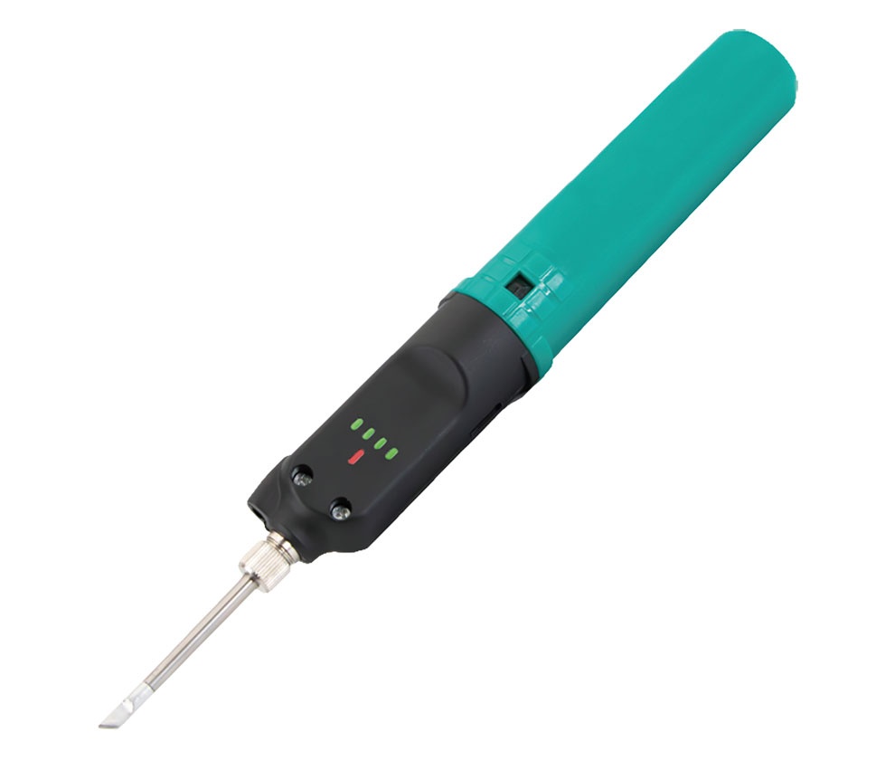 Soldador inalámbrico recargable con batería de Ion-Litio. Mod. HRV165
