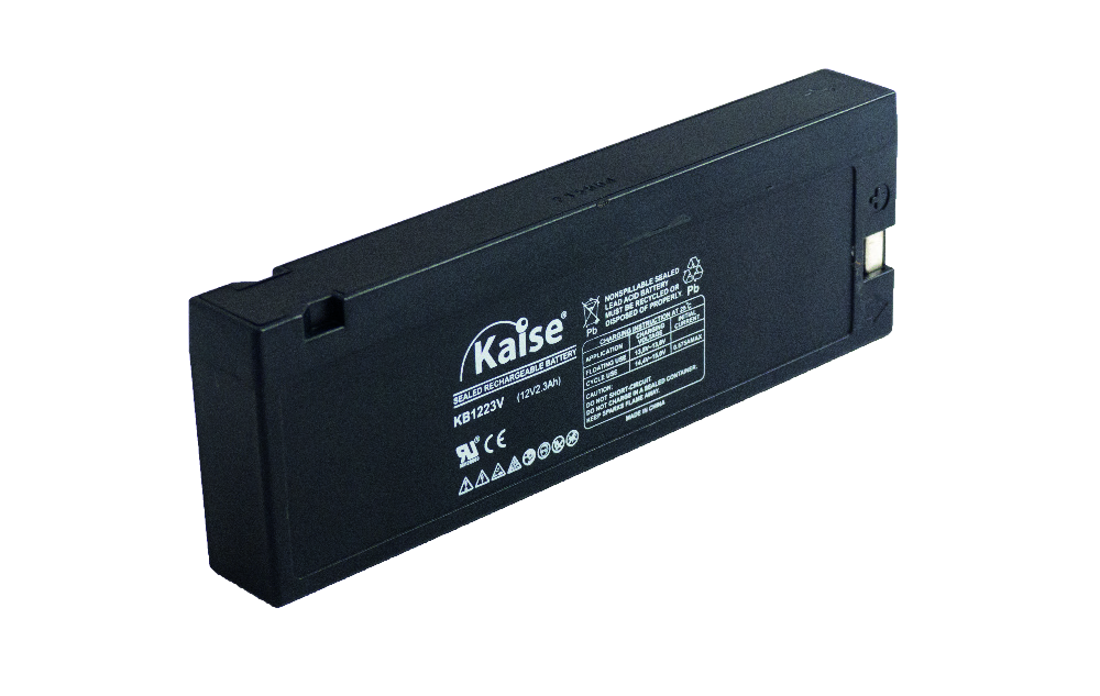 Batería plomo 12V 2.3Ah AGM KAISE. Mod. KB1223VIDEO