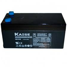 Batería plomo 12V 3,2Ah AGM KAISE. Mod. KB1232