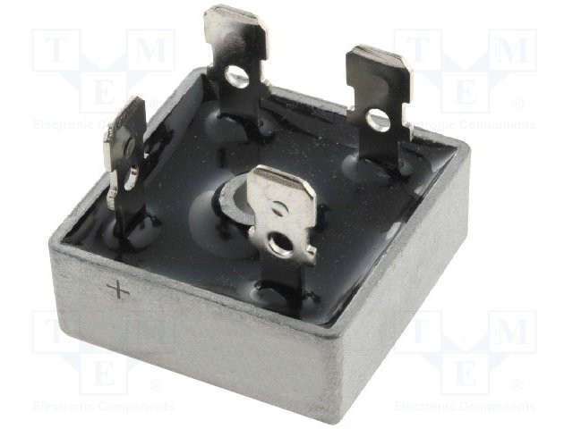 Puente rectificador monofásico 50A. Mod. KBPC5010F