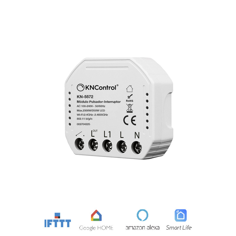 [KN5572DAY] Módulo pulsador interruptor WIFI R7279. Mod. 102525004