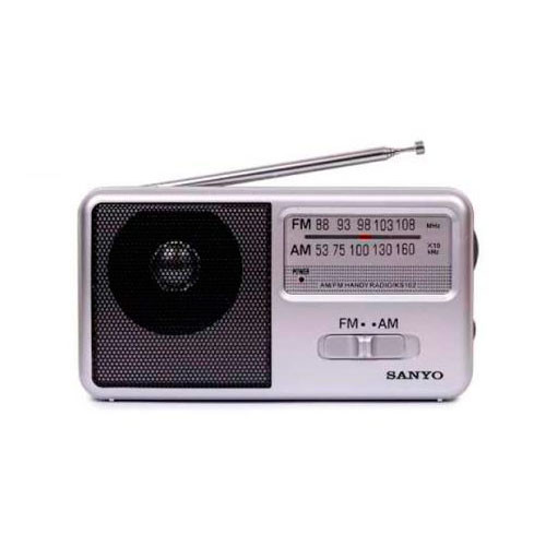 [KS102BLK] RADIO PORTATIL ALTAVOZ AM/FM SANYO. Mod. KS102