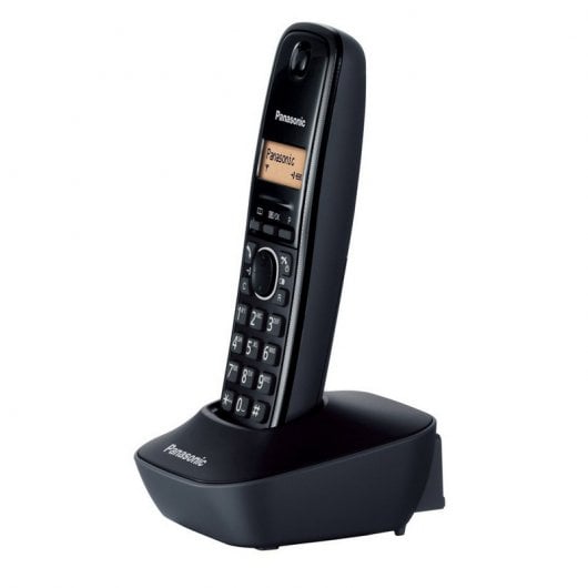 Panasonic KX-TG1611 - Teléfono Inalámbrico de color negro