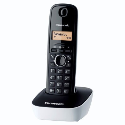 Panasonic KX-TG1611 - Teléfono Inalámbrico de color blanco
