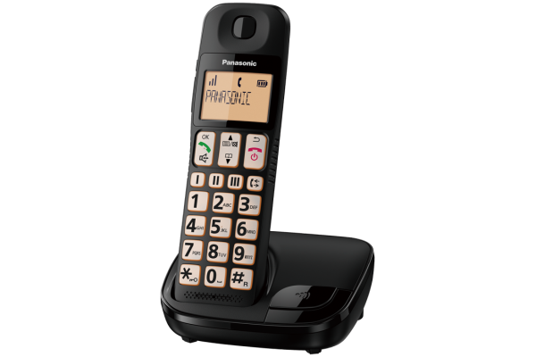 Teléfono inalámbrico teclas grandes Panasonic. Mod. KX-TGE310