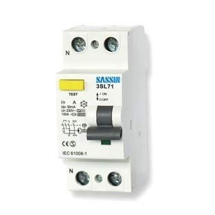Interruptor diferencial 40A 30mA clase A inmunizado Sassin. Mod. L62A40/030L