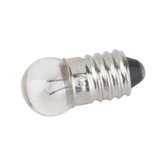 Bombilla E10 4.8V 0.3A Rosca E10. Mod. LAMP48V03