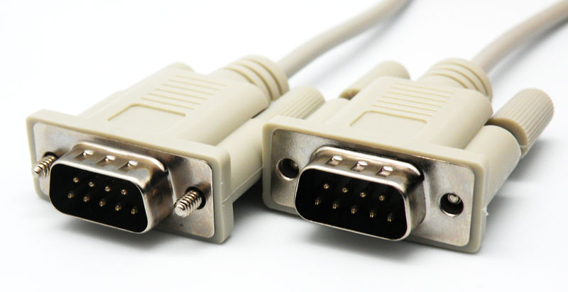 [2878ELG] Conexión SUB-D 9 pines macho-macho Null Modem 3M. Mod. 2878
