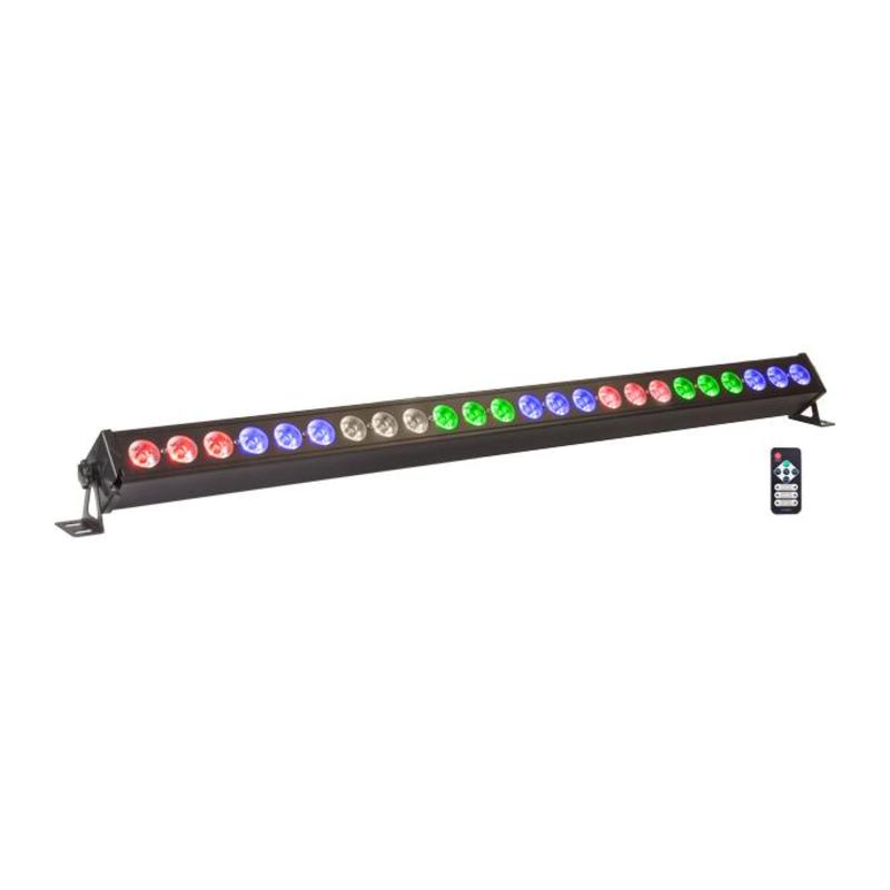 Barra Led RGBW 24x4W IBIZA LIGHT. Mod. LEDBAR24-RC