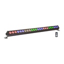 Barra Led RGBW 24x4W IBIZA LIGHT. Mod. LEDBAR24-RC