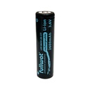Batería recargable cilíndrica de Li-Ion. 3,6Vdc / 2,600Ah c/tetón. Mod. LIR18650-26-CIT