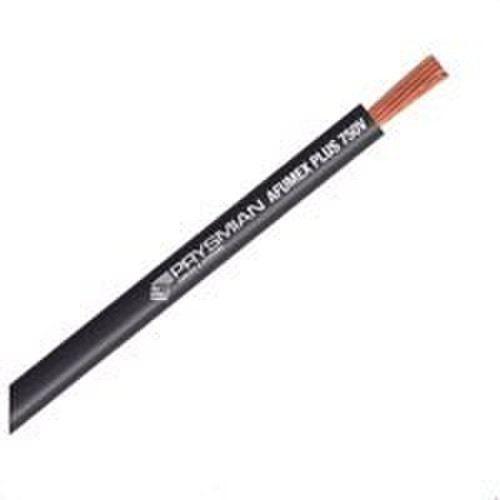 Cable flexible 1x16mm2 negro libre halógenos 750V H07Z1-K. Mod. LH16NG