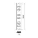 Tira de LED 24V DC SMD2835 Ziddna IP20 120 Led/m – 5 Metros. Mod. LM2135