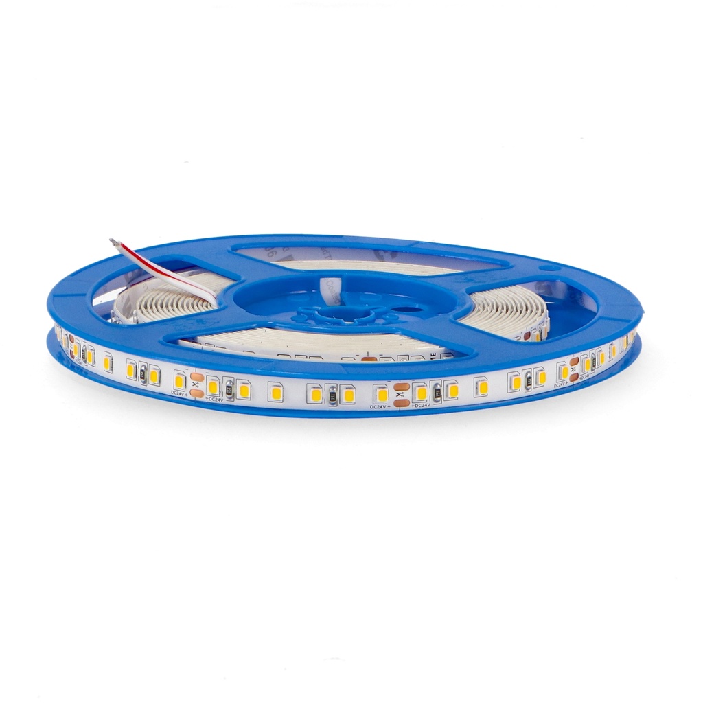 Tira de LED 24V DC SMD2835 Ziddna IP20 120 Led/m – 5 Metros 3000K. Mod. LM2137