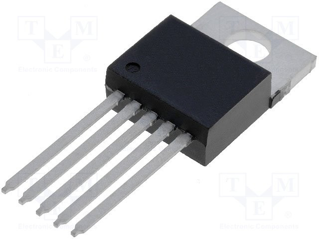 Circuito integrado convertidor CC/CC Utrabajo: 4,75÷40V Usal: 1,3÷37V buck. Mod. LM2576T-ADJG