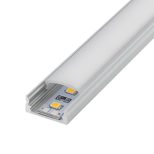 Perfil de aluminio tira led 2 metros 12V/24V. Mod. LM3056