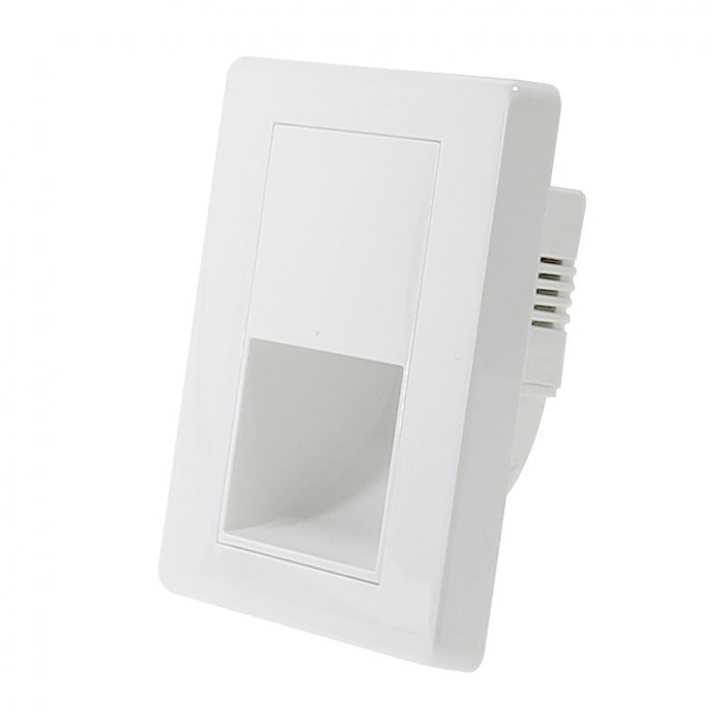 Baliza Led Empotrable Nomis Square 1.2W 4500K. Mod. LM9003