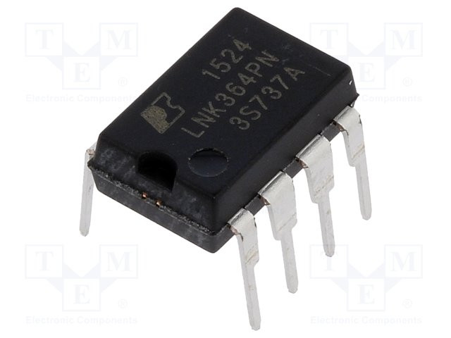 PMIC CA/CC switcher controlador SMPS 85÷265V DIP-8B. Mod. LNK364PN