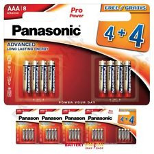 Pack de pilas alcalinas AAA Panasonic LR03PPG8 Pro Power