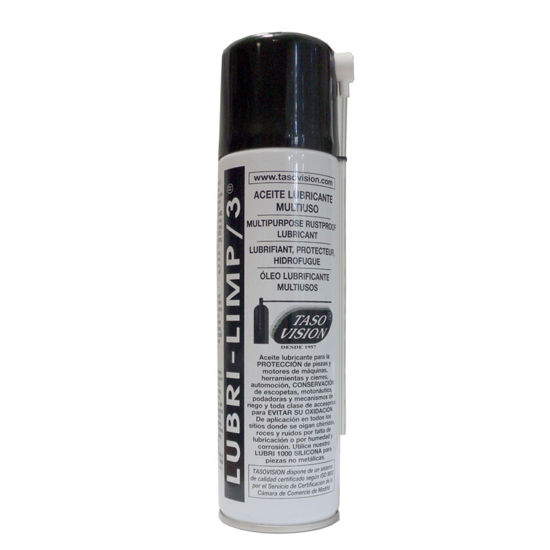 AEROSOL LUBRI-LIMP 3 - Multiuso lubricante-antioxidante de aceites minerales. 335 CC