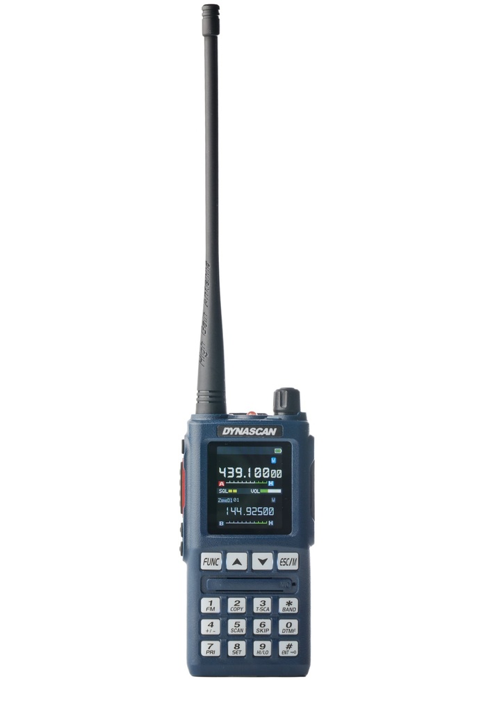 [UV101PIH] Walkie doble banda emisora 2 metros Dynascan. Mod. UV-101