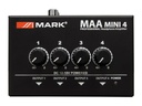 Amplificador auriculares 4 canales Mark. Mod. MAA MINI 4