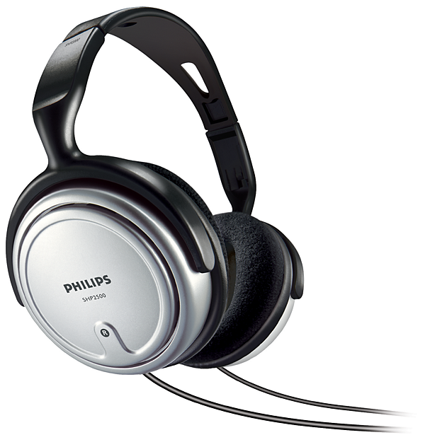 Auriculares interior con cable 6 m para TV Philips. Mod. SHP2500/00