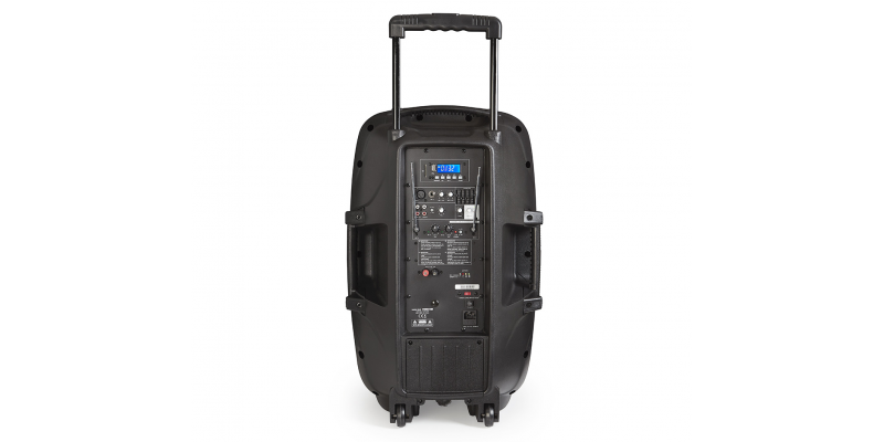 Altavoz activo portatil trolley batería FONESTAR. Mod. MALIBU-215P