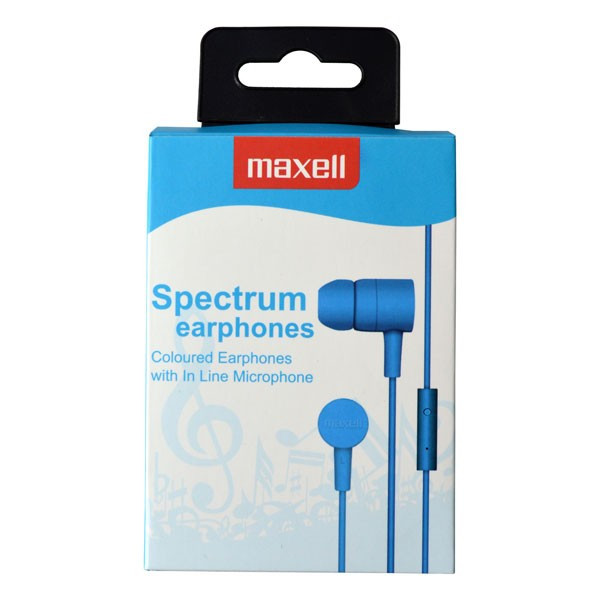 Auricular estéreo con micro Maxell MEL1406 BLUE