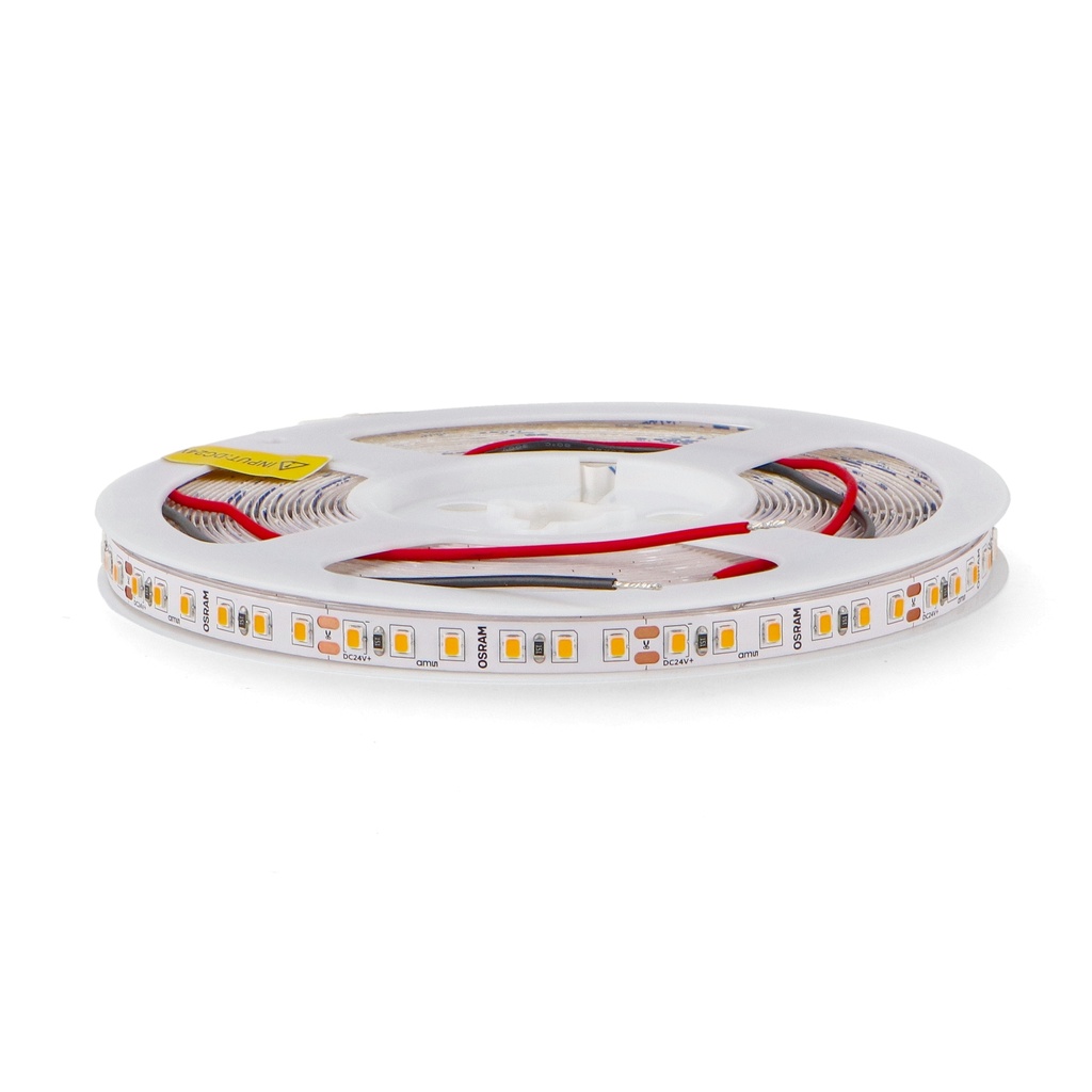 [LM2712] Tira Led 24V Dc Smd2835 Osram Ip20 12W/m - 10 Metros 4000K. Mod. LM2712