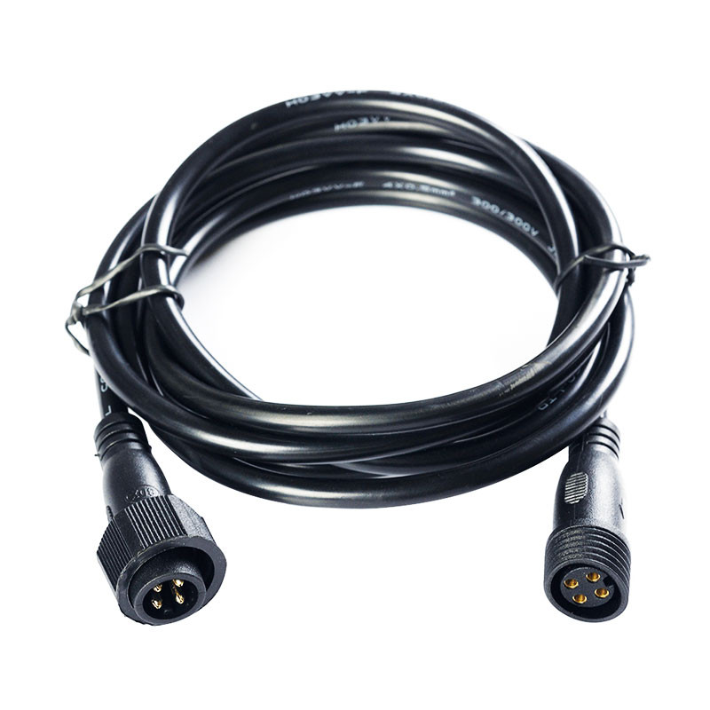 Cable 4 pin con conector estanco 100cm. Mod. MI-8155