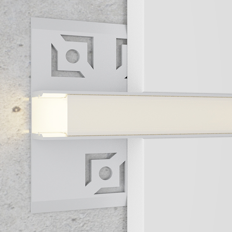 Perfil de Aluminio Orer - 2 Metros azulejos. Mod. LM3861